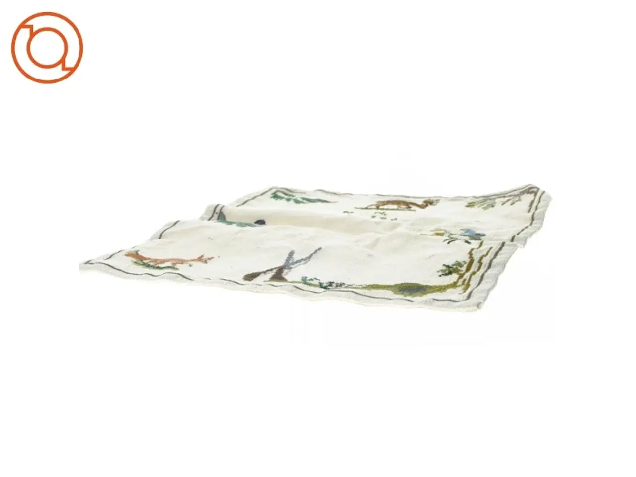 Billede 2 - broderet tekstil (str. 33 x 33 cm)