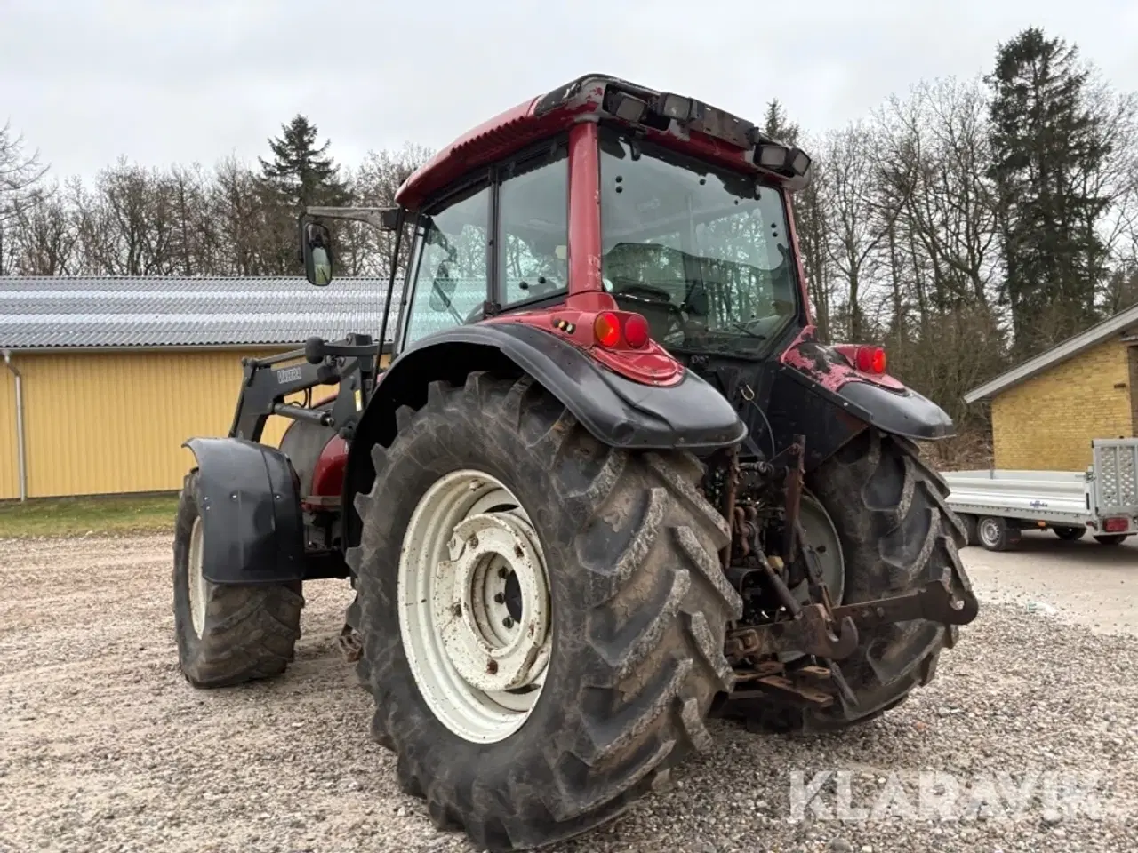 Billede 7 - Traktor Valtra T150 med frontlæsser
