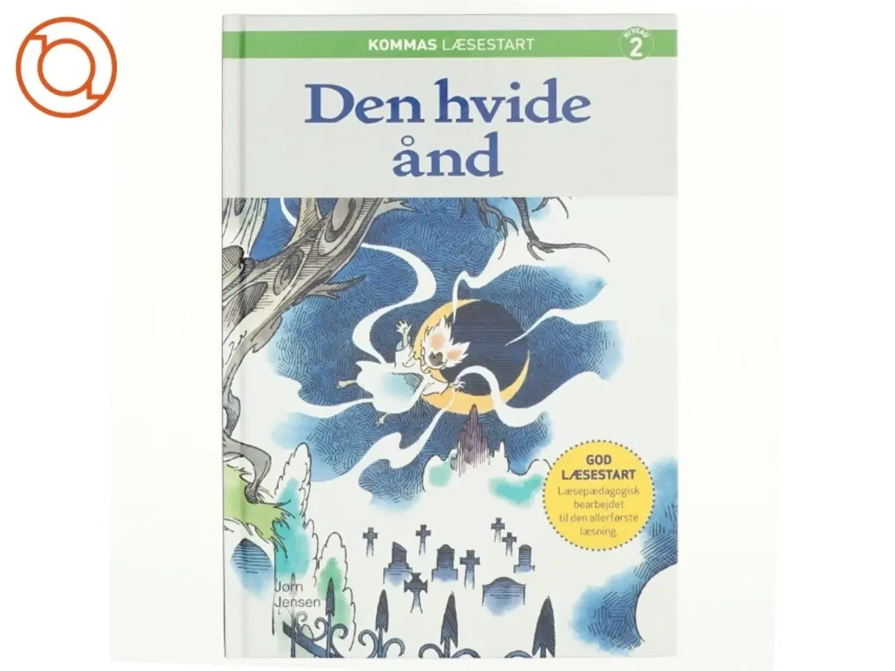 Billede 1 - Den hvide ånd af Jørn Jensen (f. 1946) (Bog)