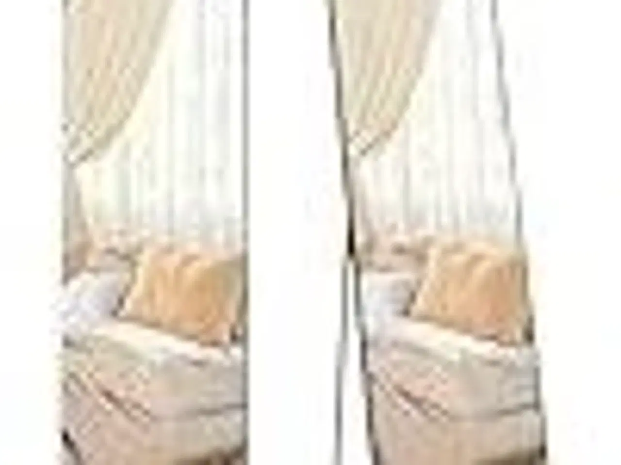 Billede 1 - Gulvspejl fuld længde 160 × 50 cm buet spejl med stander, hærdet glas, aluminiumsramme, Ink Black