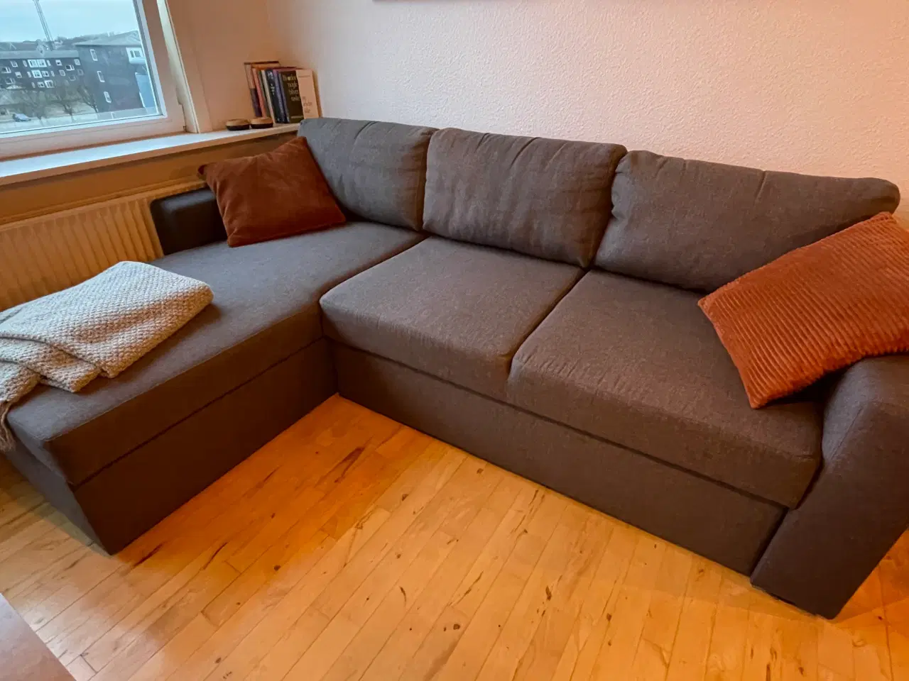 Billede 2 - Sovesofa med chaiselong