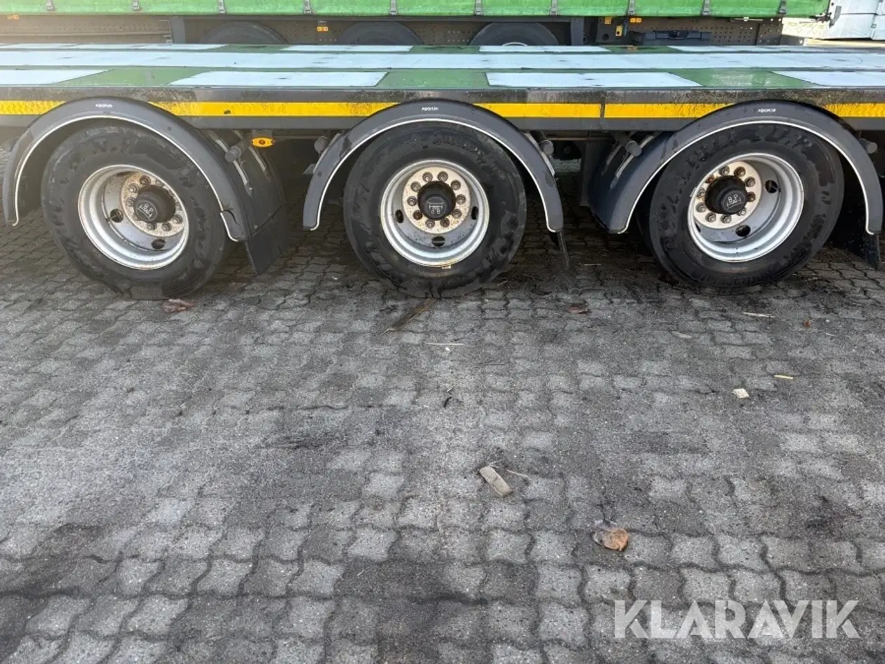 Billede 5 - Blokvogn / flatbed trailer Kässbohrer Mega XS RICT01 EBS-E nysynet