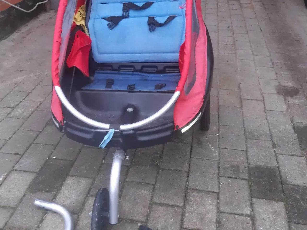 Billede 2 - Winther Dolphin cykelvogn / babyjogger