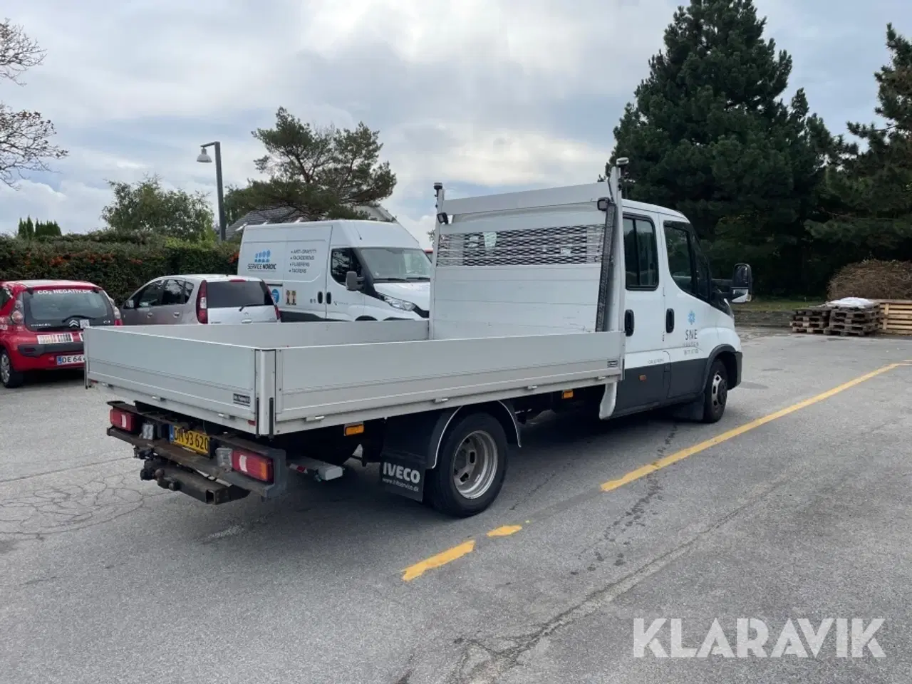 Billede 3 - Varebil/ladbil Iveco Daily 35C18H A8 D