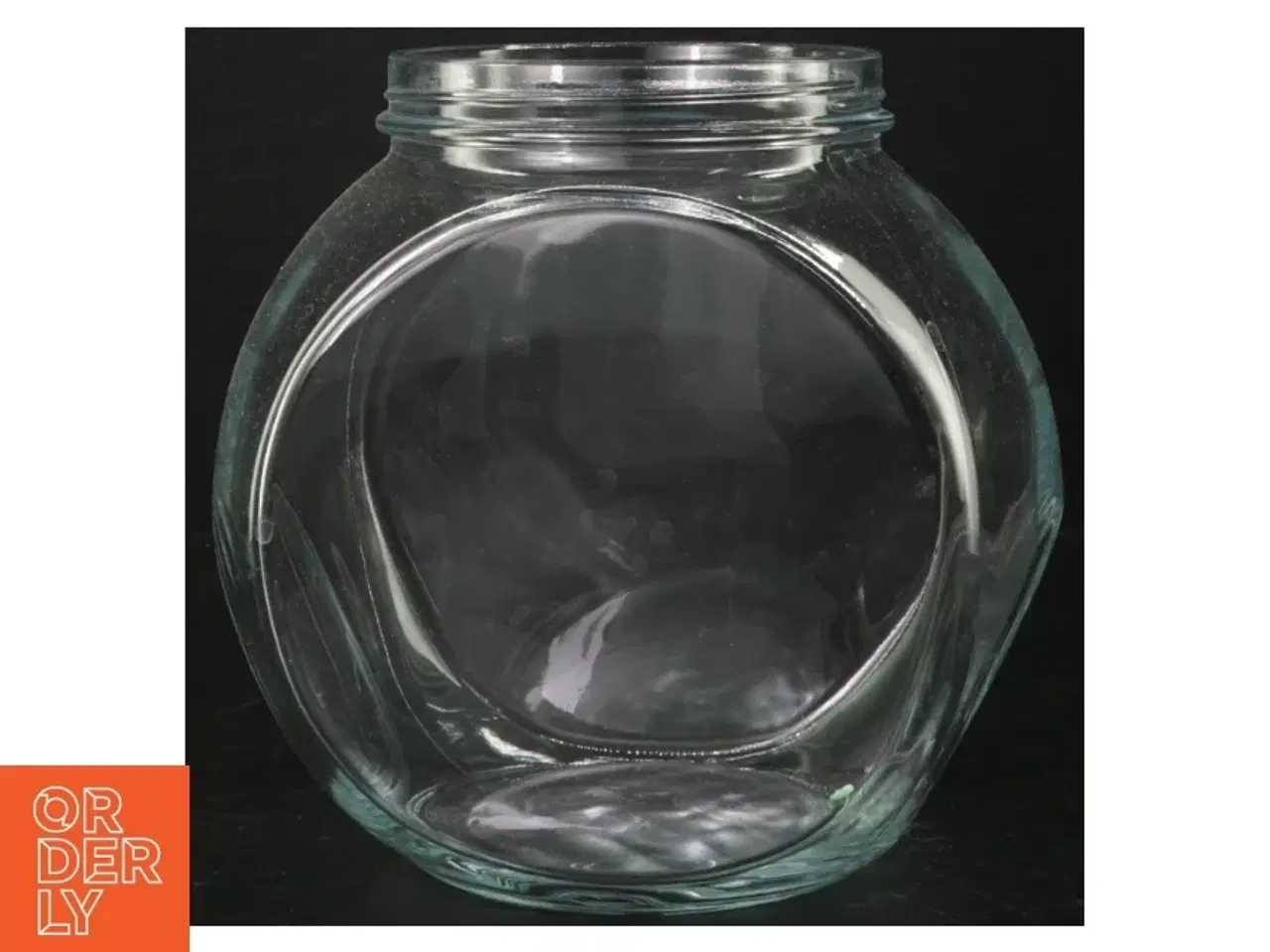 Billede 1 - Glas opbevaringskrukke (str. H 17 cm)
