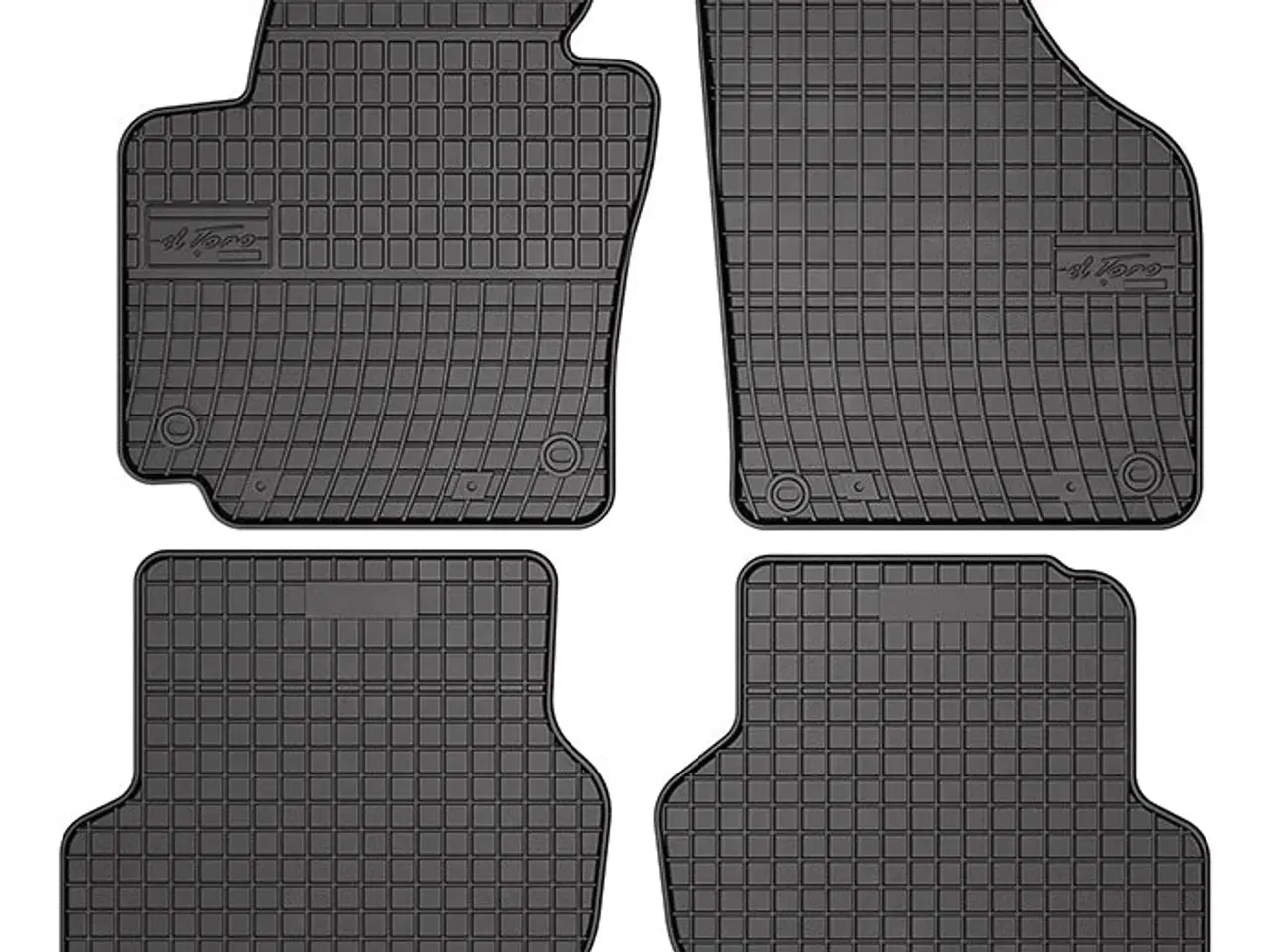 Billede 1 - Gummimåtter SEAT Altea minivan 2004-2015