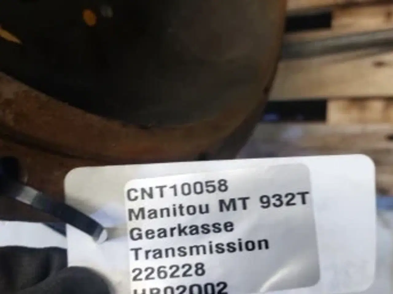 Billede 22 - Manitou MT 932  Gearkasse 226228