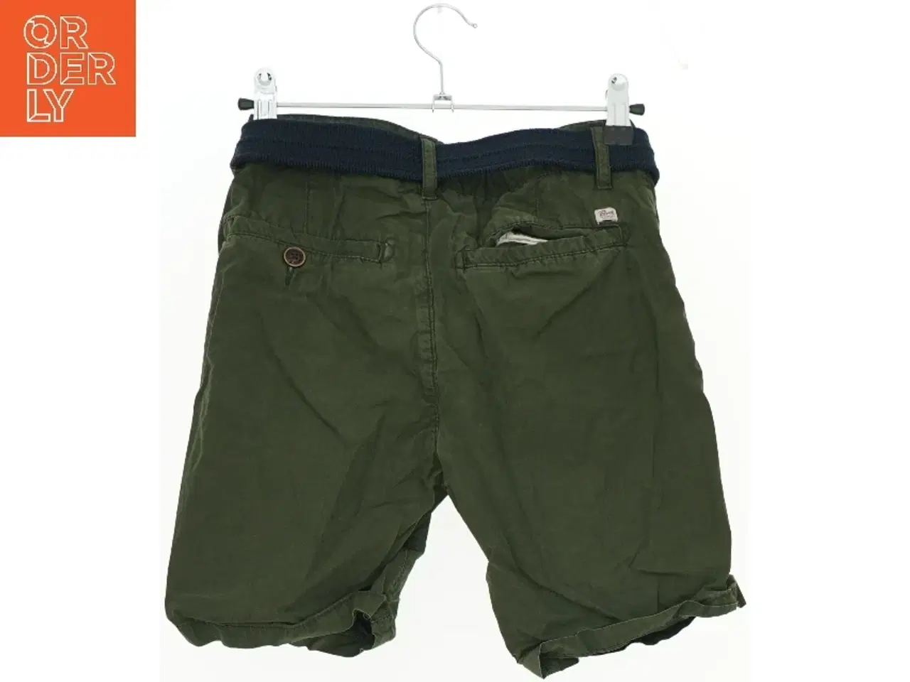 Billede 2 - Grønne shorts med bælte (str. 140)