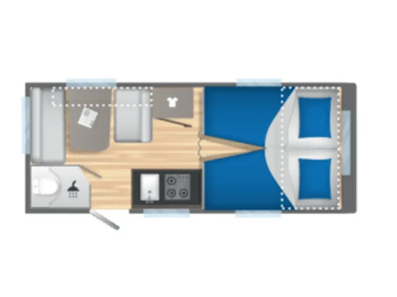 Billede 9 - 2024 - Caravelair ALBA 472   Pris er inkl. lev. omk. og Nr. plade. køreklar på gaden.