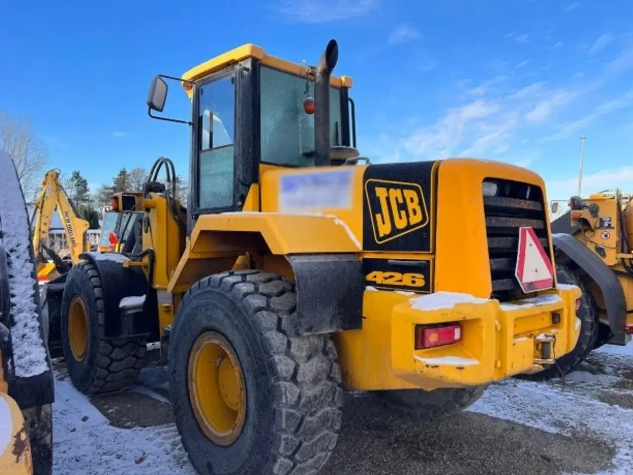 Billede 3 - JCB 426 Gummiged med joystick styring og skovl