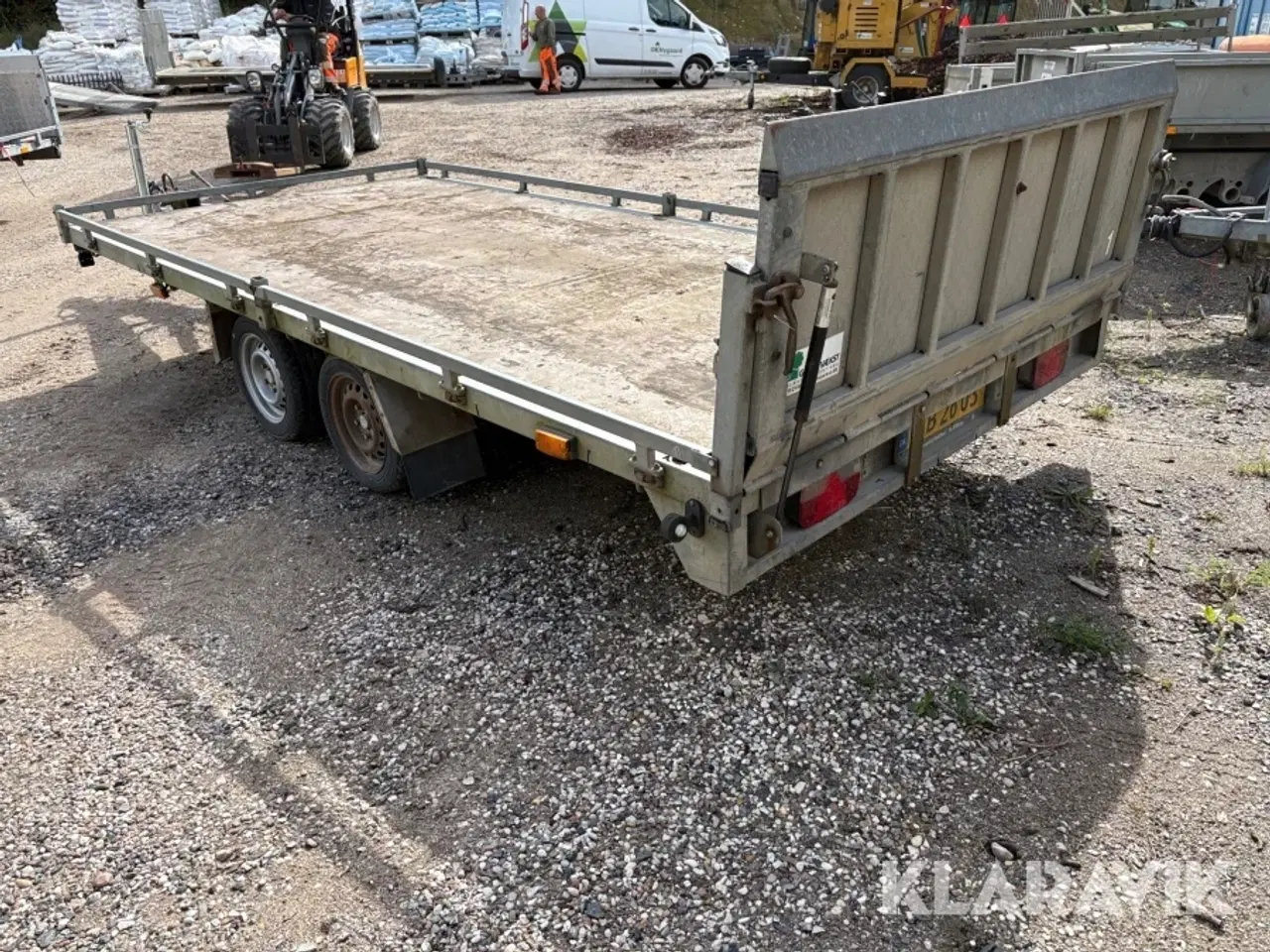 Billede 2 - Maskintrailer Brenderup Autotransport type 4