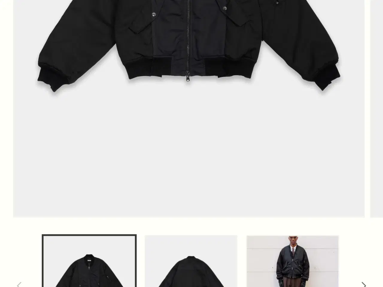 Billede 4 - O. FILES  MA-1 BOMBER JACKET 