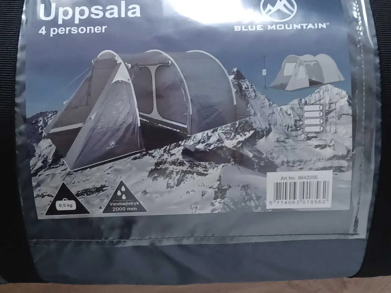 Billede 2 - Telt, Uppsala, 4 pers.