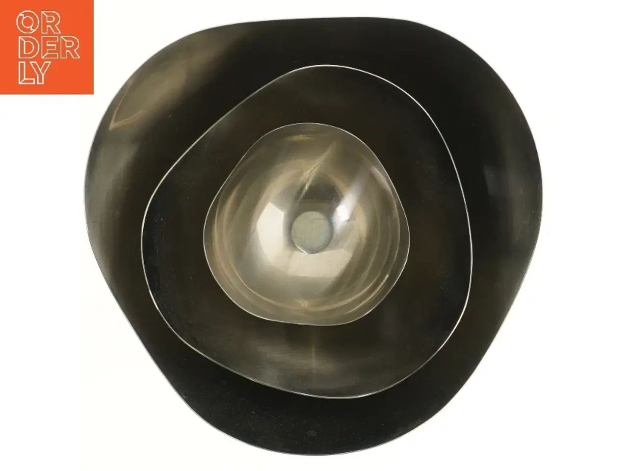 Billede 3 - Dekorativt sæt Bloom skåle fra Georg Jensen (str. Ø 34, 25 og 15 cm)