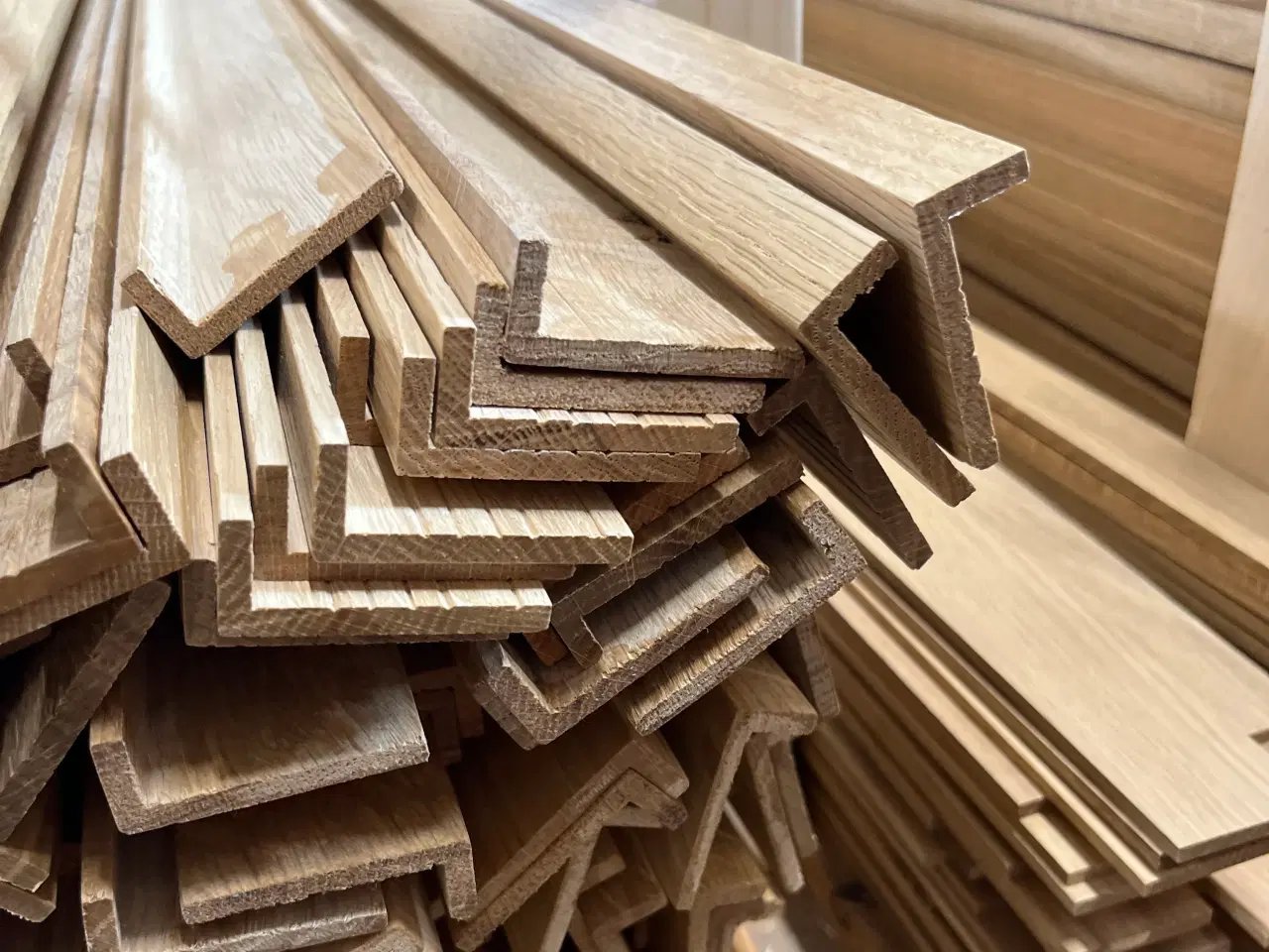 Billede 3 - Egetræ lister & billede rammer