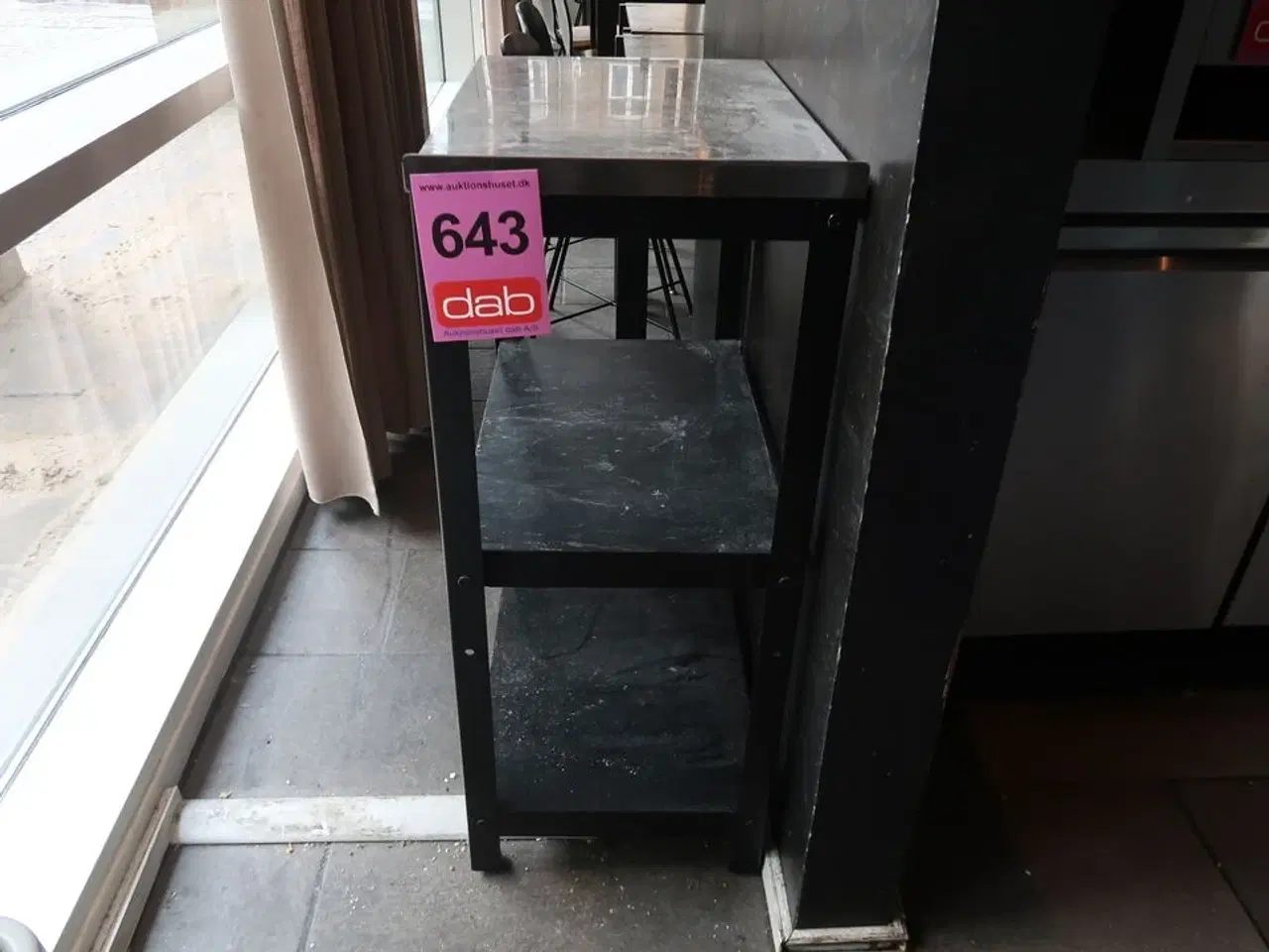 Billede 1 - Bord med rustfri stålbordplade