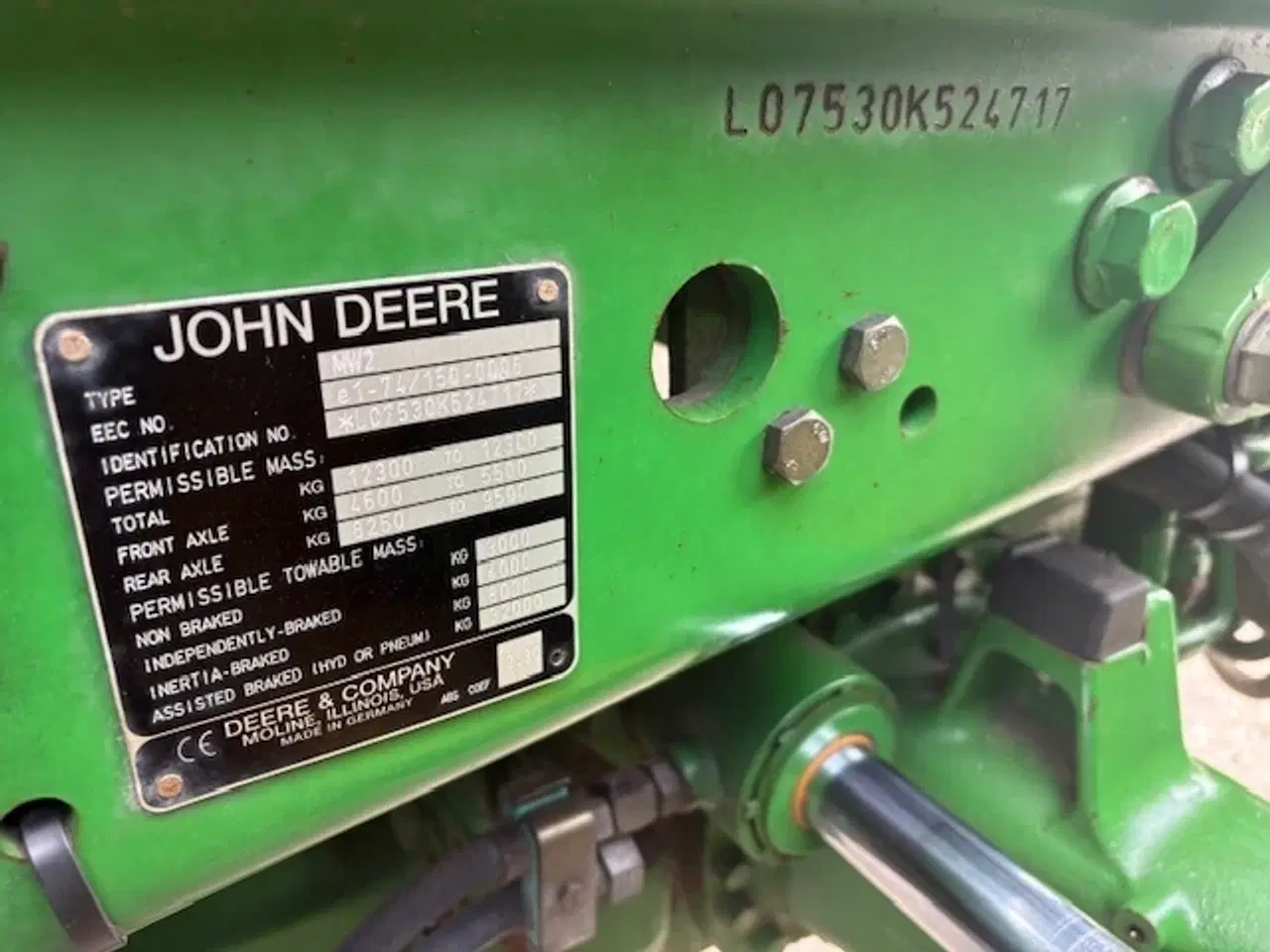 Billede 6 - John Deere 7530 Autoquard FRONTLIFT, TLS