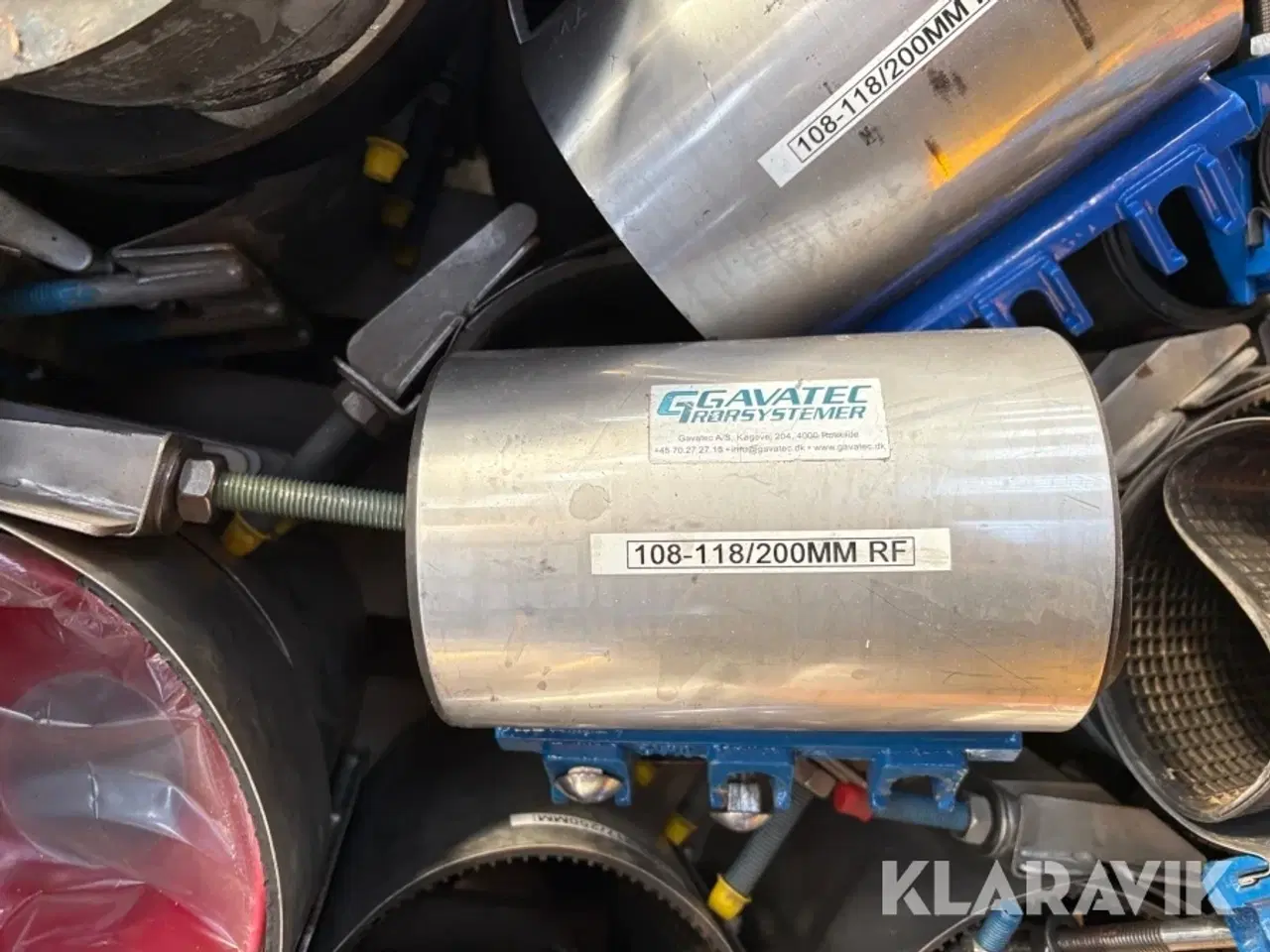 Billede 6 - Rørreperationsmuffer Eurotech og Gavatec rørsystemer 1 palle