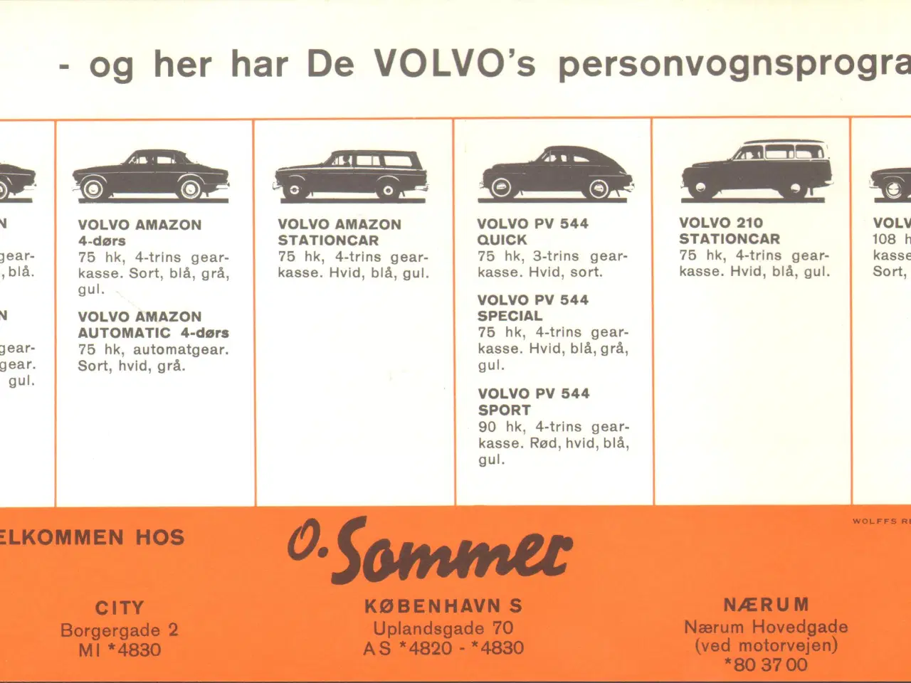 Billede 4 - Volvo 1964 salgsbrochure