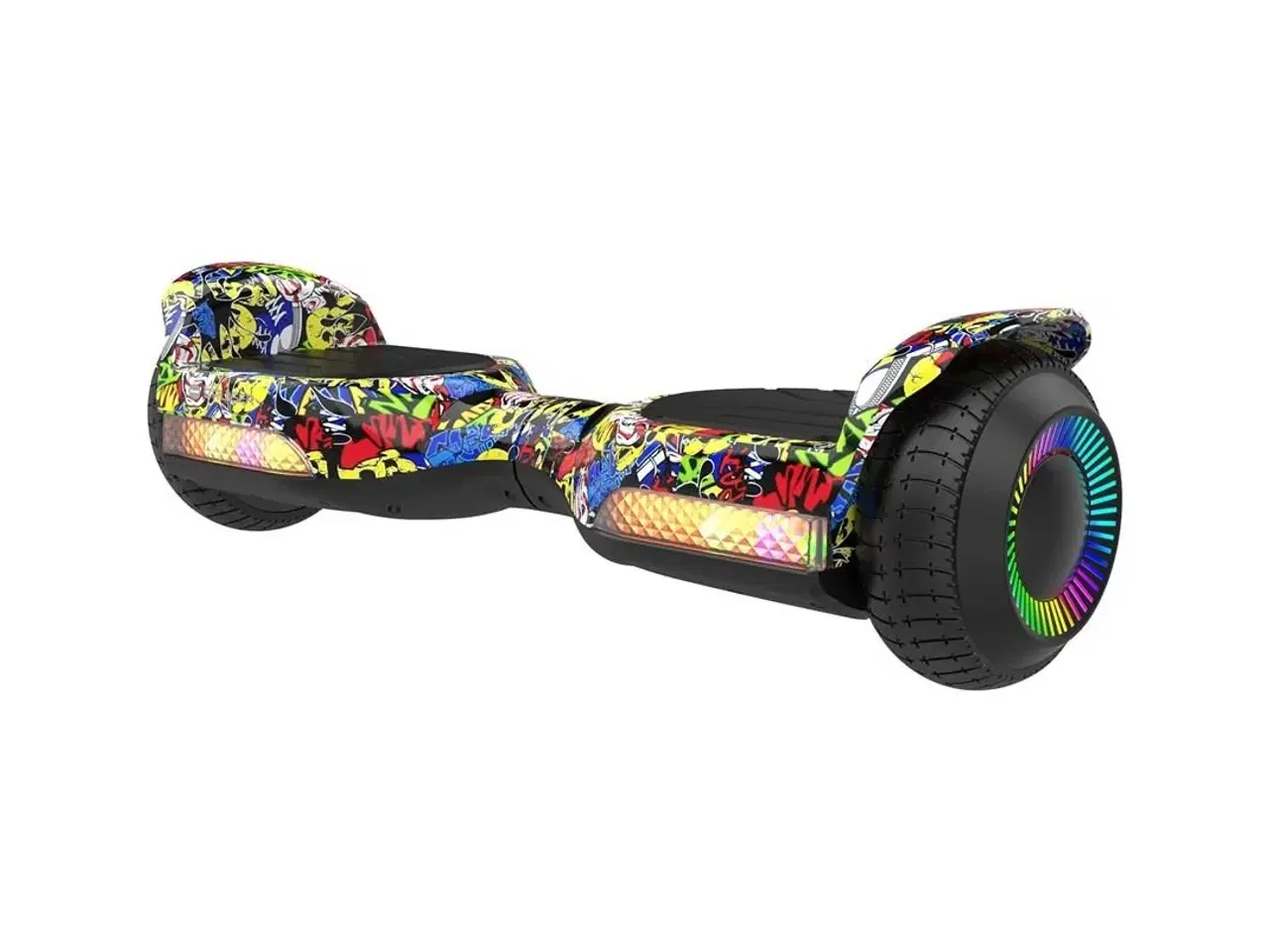 Billede 1 - Rebel Cruiser Joy – elektrisk hoverboard med farverigt grafitti-look