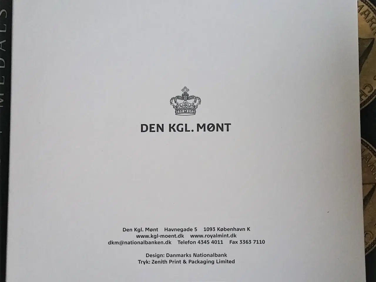 Billede 8 - DET KGL MØNTSÆT 2014 Med Chr IX  Monogram Medaljen