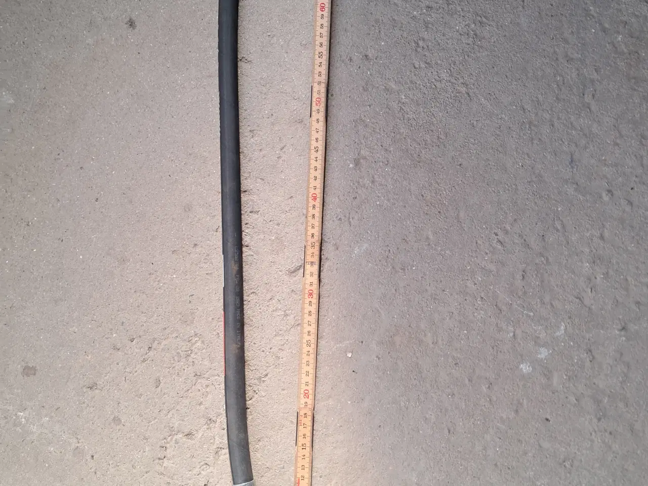 Billede 2 - Hydraulikslange med kobling og fittings helt ny.