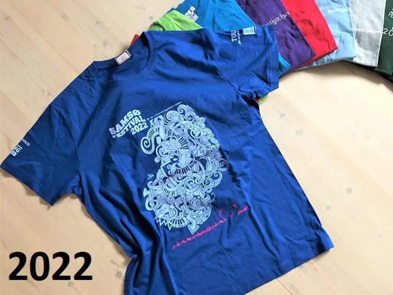 Billede 1 - T-shirts fra Samsø. 9 forskellige farver.