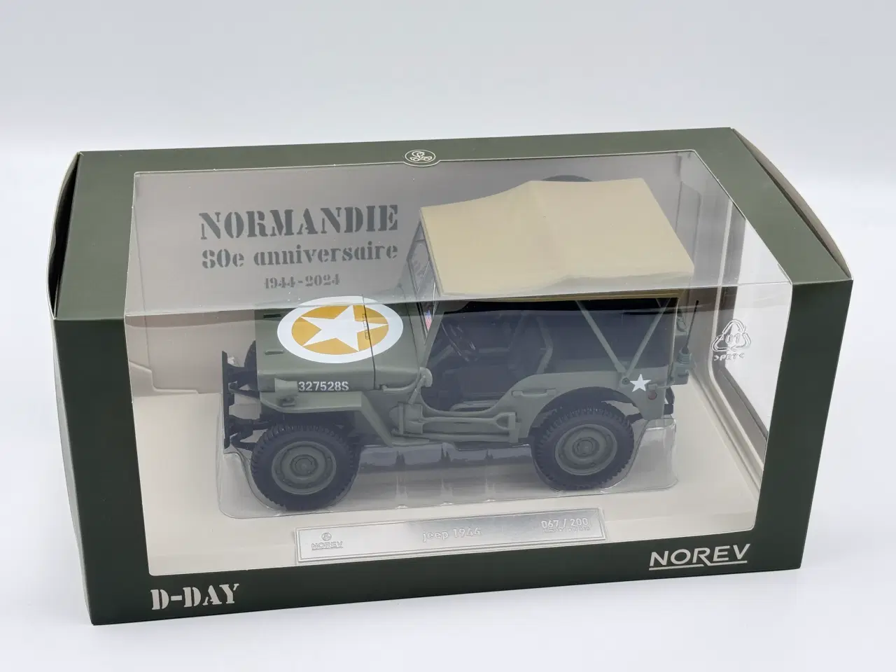 Billede 1 - 1944 Jeep US Army 1st Division infantry D-Day 1:18