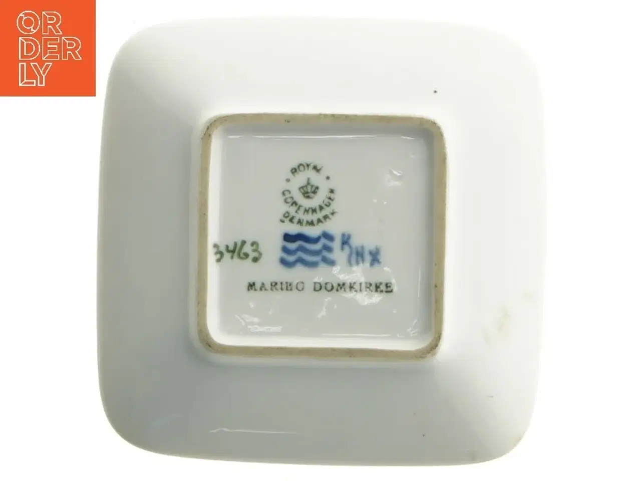 Billede 2 - Royal Copenhagen porcelæn negletallerken fra Royal Copenhagen (str. 10,5x10,5 cm)