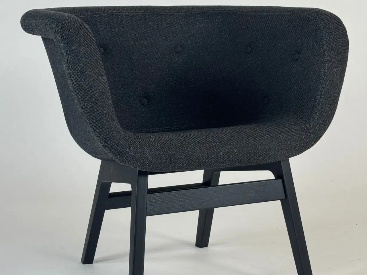 Billede 1 - +Halle | Chester Loungestol (Kvadrat Rewool 198)