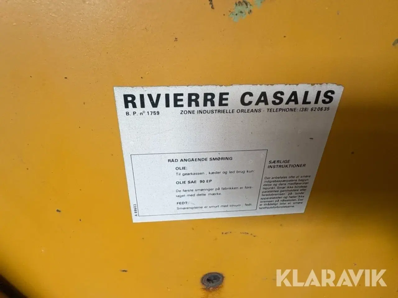 Billede 6 - Ballepresser Rivierre-Casalis KR 50 G