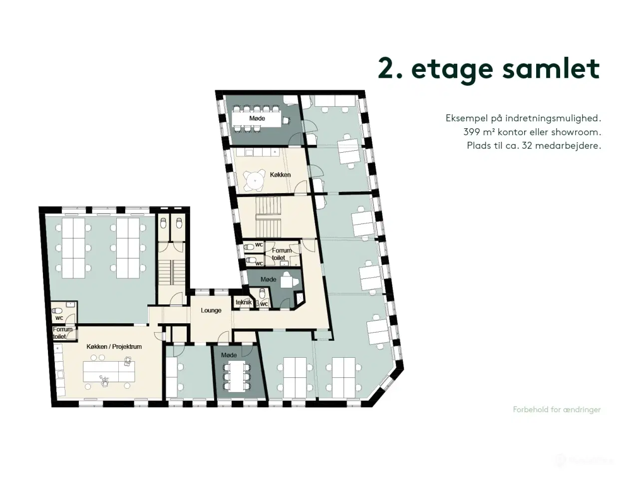 Billede 10 - Kontorlejemålet på 399 m²