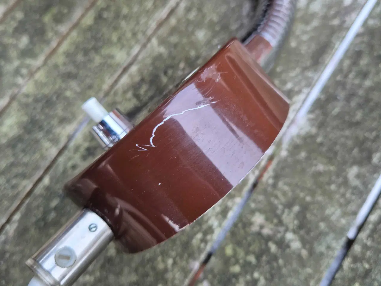 Billede 11 - Herlig chokoladebrun Bumling væglampe 