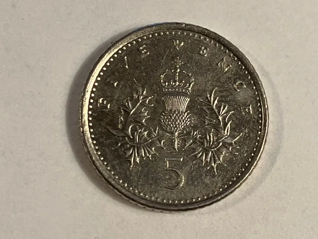 Billede 1 - 5 Pence England 2002