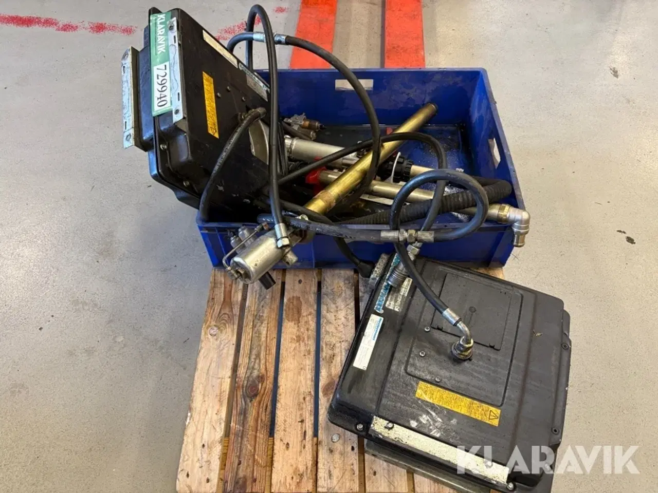 Billede 7 - Luftdrevne oliepumper m/ slanger Nederman