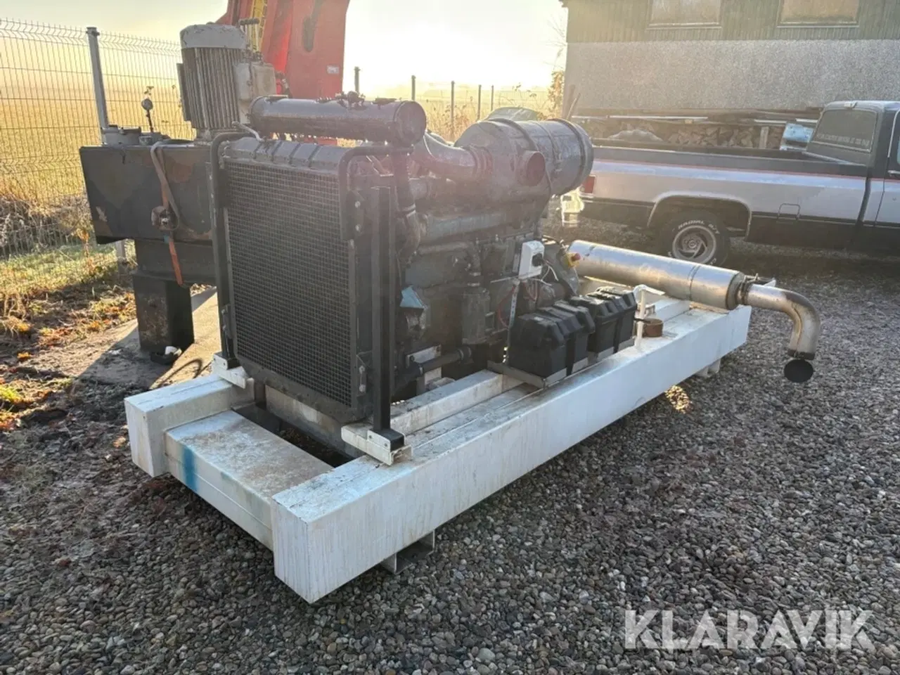 Billede 5 - Motorstand Scania 6 cylinderet