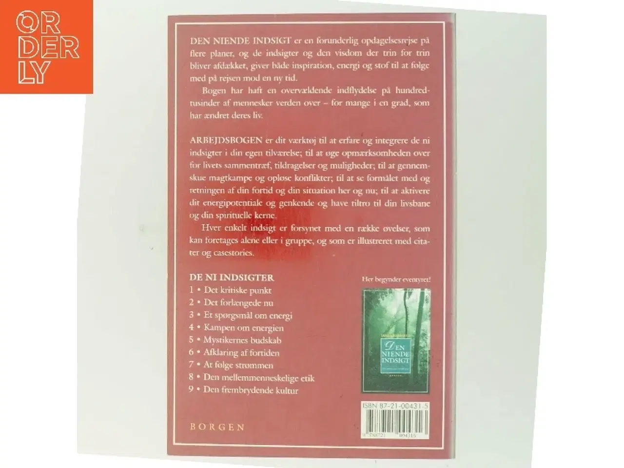 Billede 3 - Den niende indsigt : en opdagelsesrejse. Arbejdsbog : hvordan du integrerer de ni indsigter i dit liv (Bog)