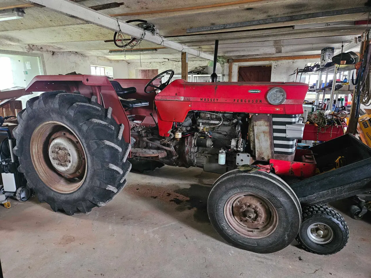 Billede 2 - Traktor MF 165 