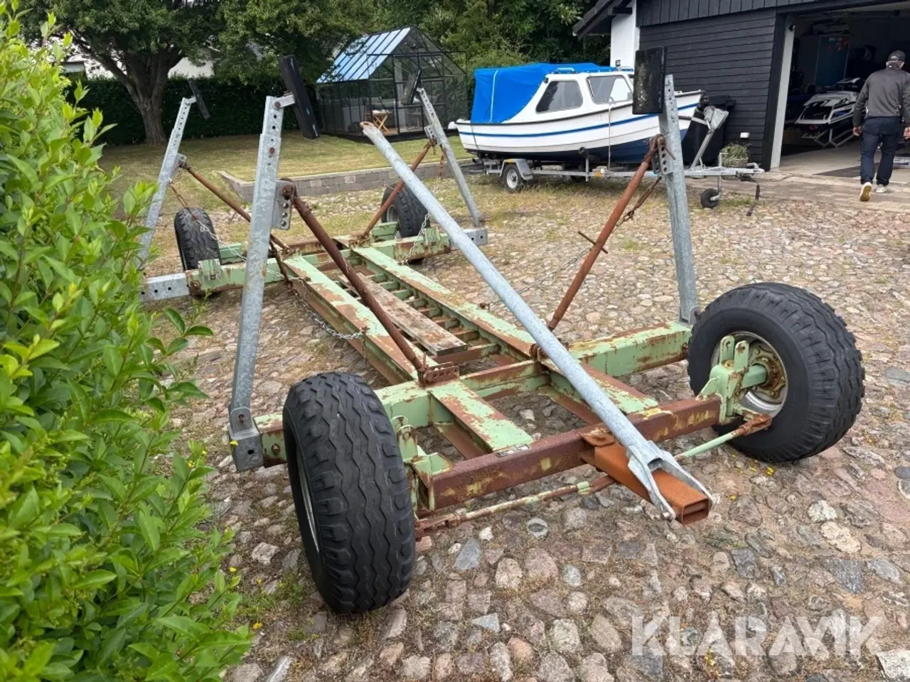 Billede 6 - Bådvogn til sejlbåd Weber N10S 10 tons