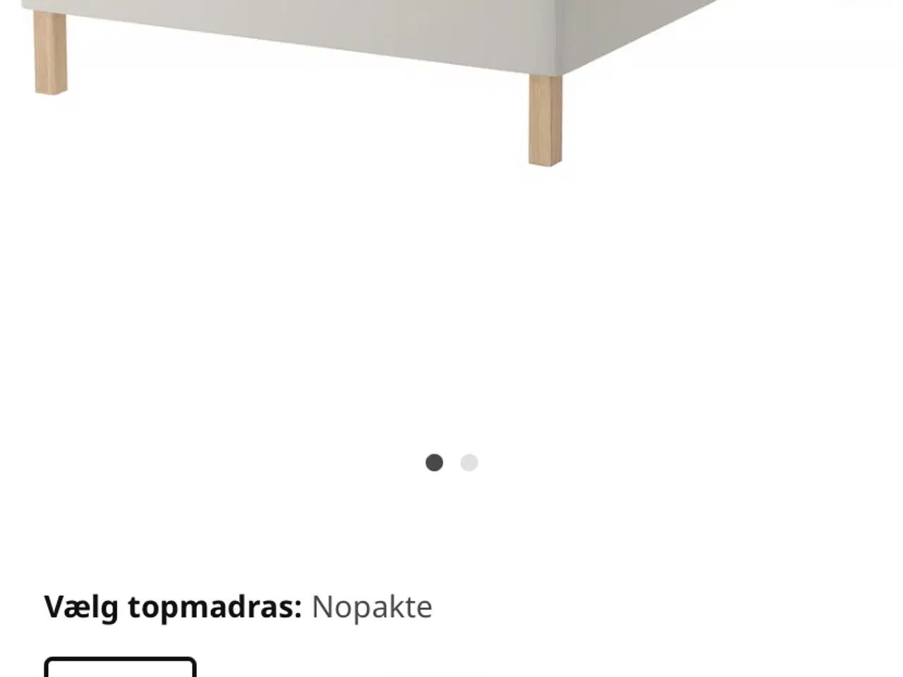Billede 2 - Fin seng 120x200cm sælges grundet flytning
