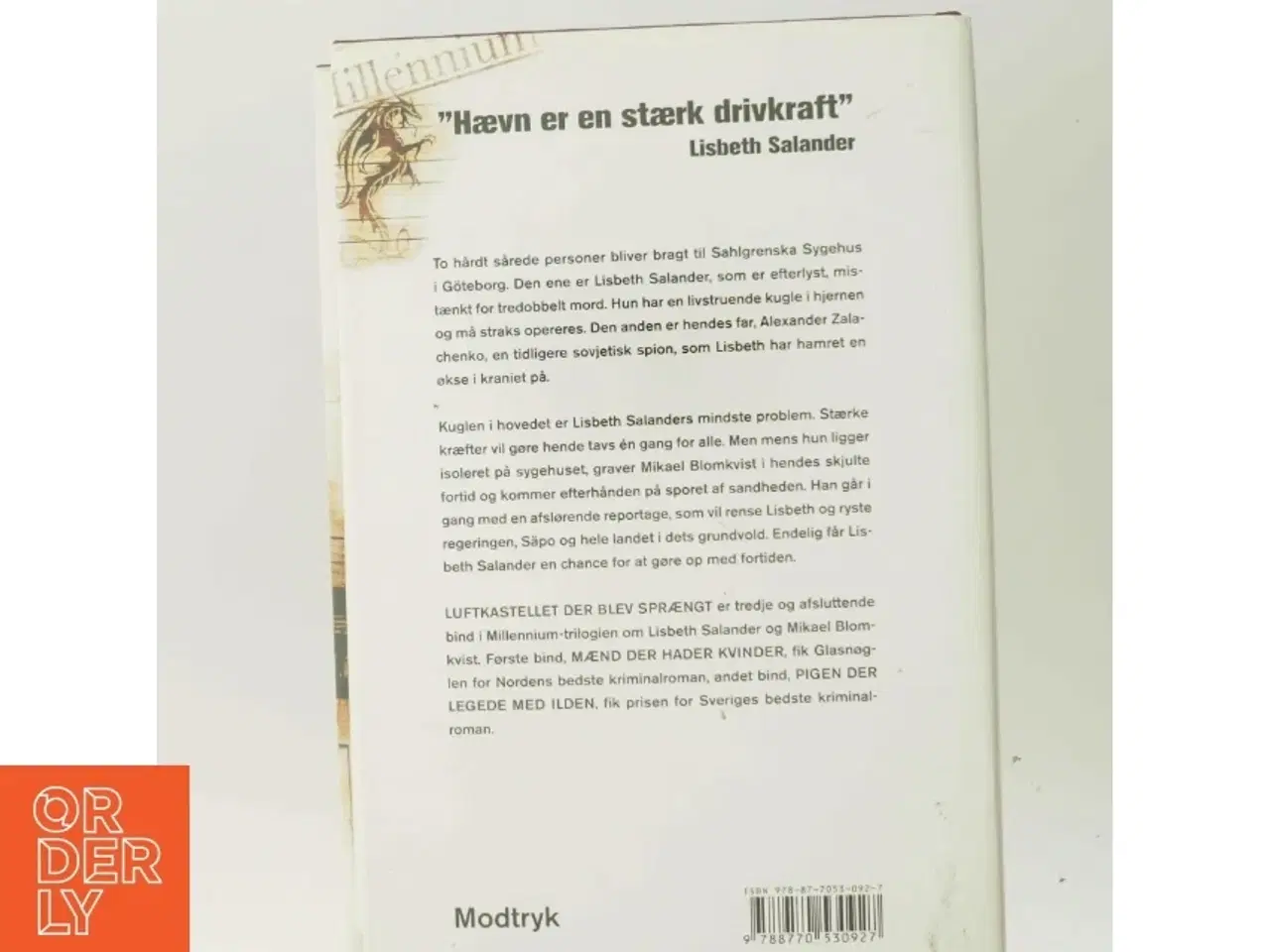Billede 3 - Luftkastelletderblevsprngt Stir up a Hornets&#39; Nest of Girl. Shi Dige Larsen. the Danish Original. Hardcover](chinese Edition) (Bog)