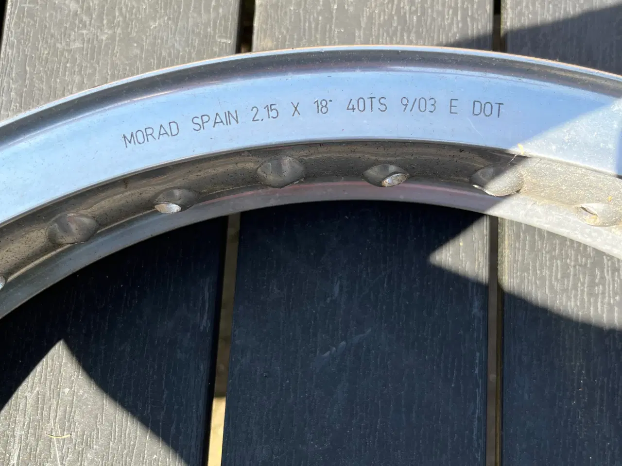 Billede 1 - Triumph nav og fælge