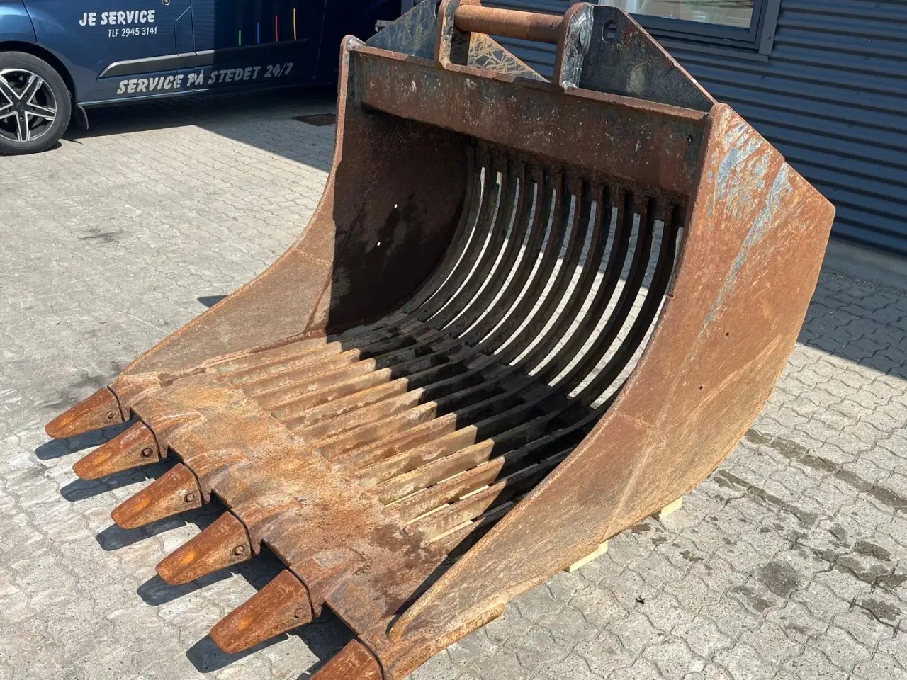Billede 2 - JST Skovl JST 150cm risteskovl med s70 fæste for +/- 20tons maskine
