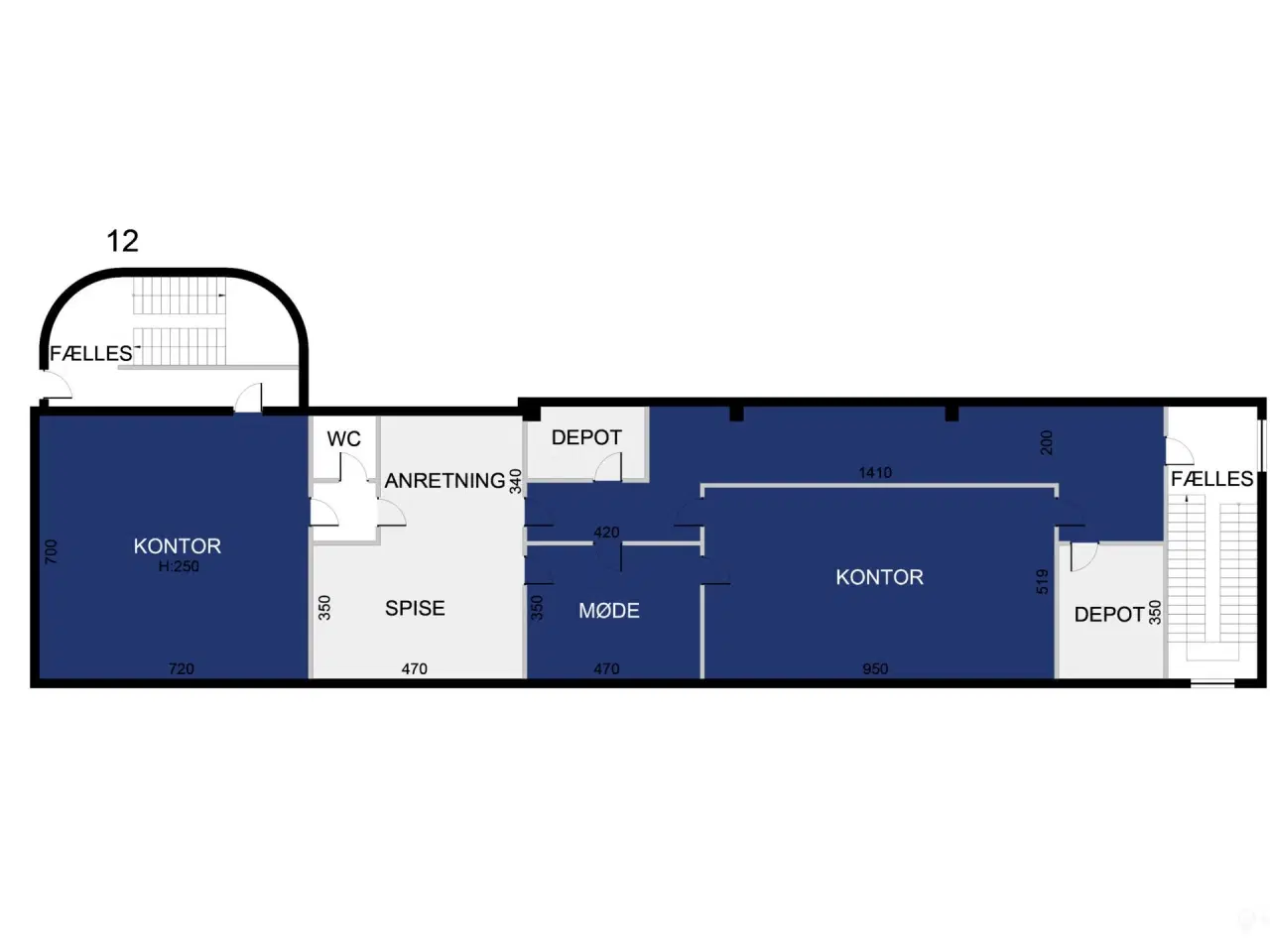 Billede 10 - 1508-11: Herlev Hovedgade 15B, 2. sal &#8211; 248 m2