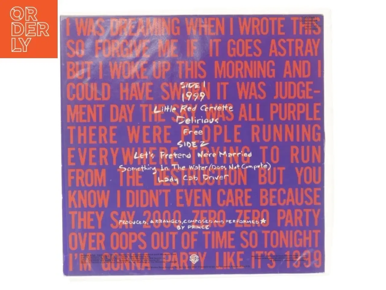 Billede 3 - Prince - 1999 Album fra Prince