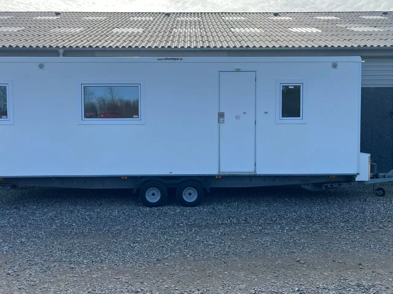 Billede 1 - Scanvogn Mandskabsvogn Stampe Skurvogn / Mandskabsvogn / Beboelsesvogn med køkken og toilet