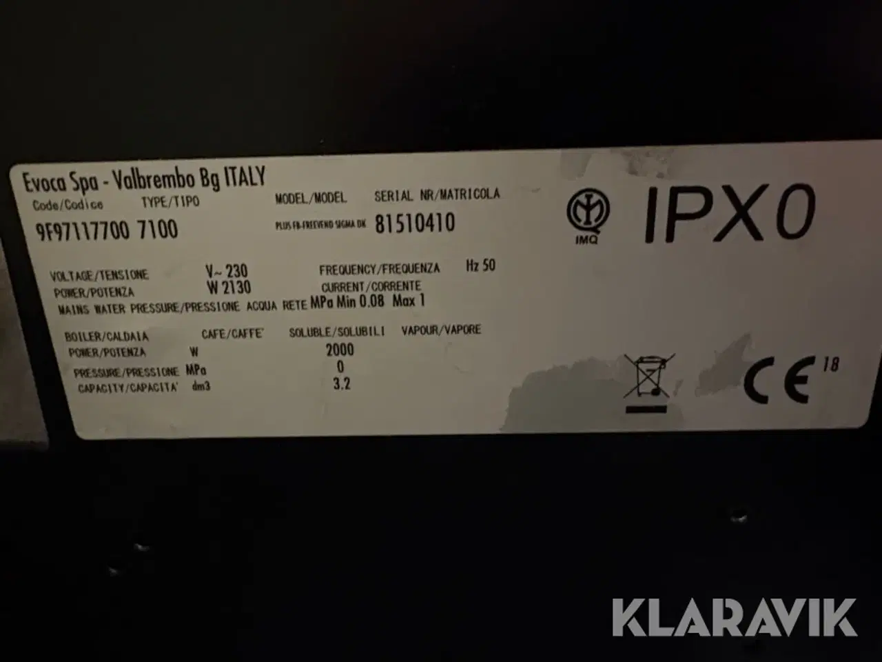 Billede 6 - Kaffeautomat Wittenborg FB7100+ 2 styk.