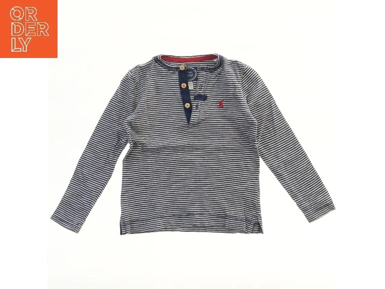 Billede 1 - Langærmet stribet bluse (str. 98)