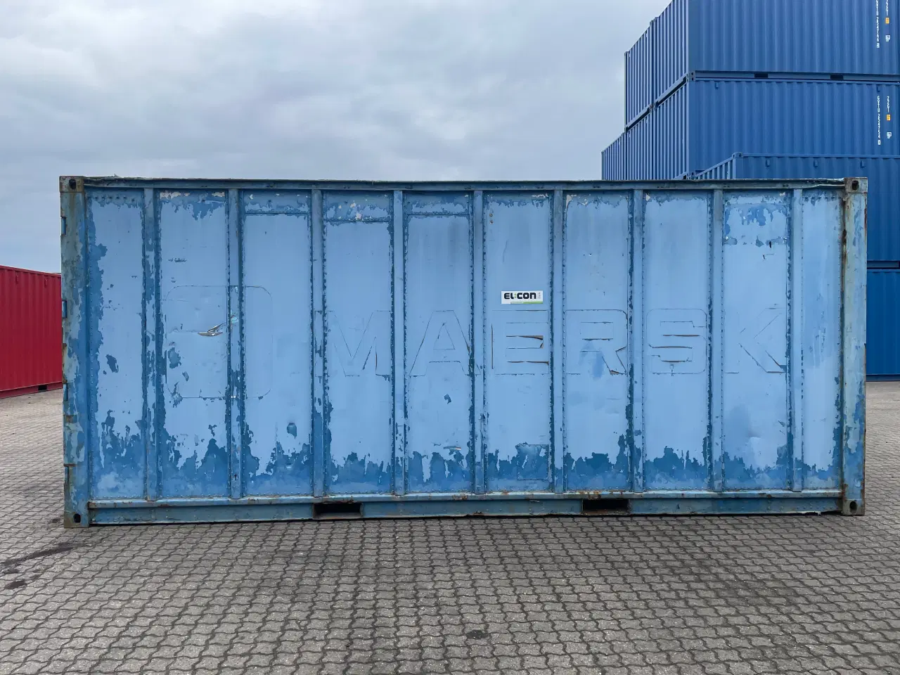 Billede 3 - 20 fods Container- ID: Blå elcon