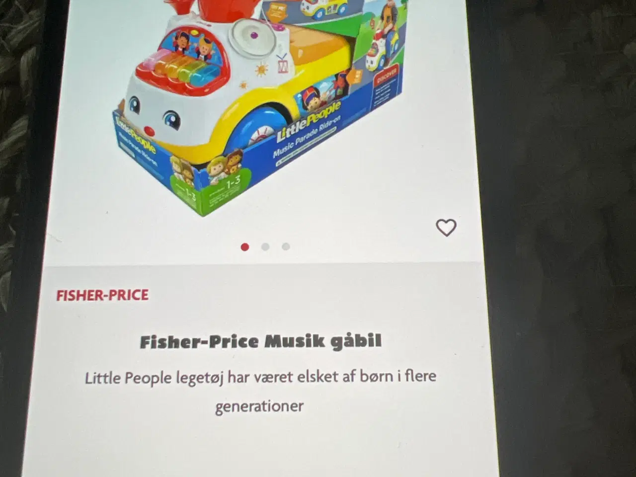 Billede 5 - Fisher Price gåvogn med musik 